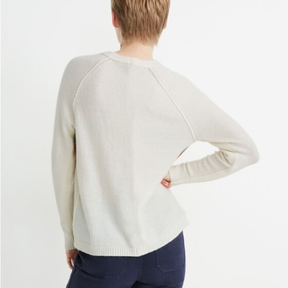 Madewell Stripe Pullover Sweater - Picture 3 of 6